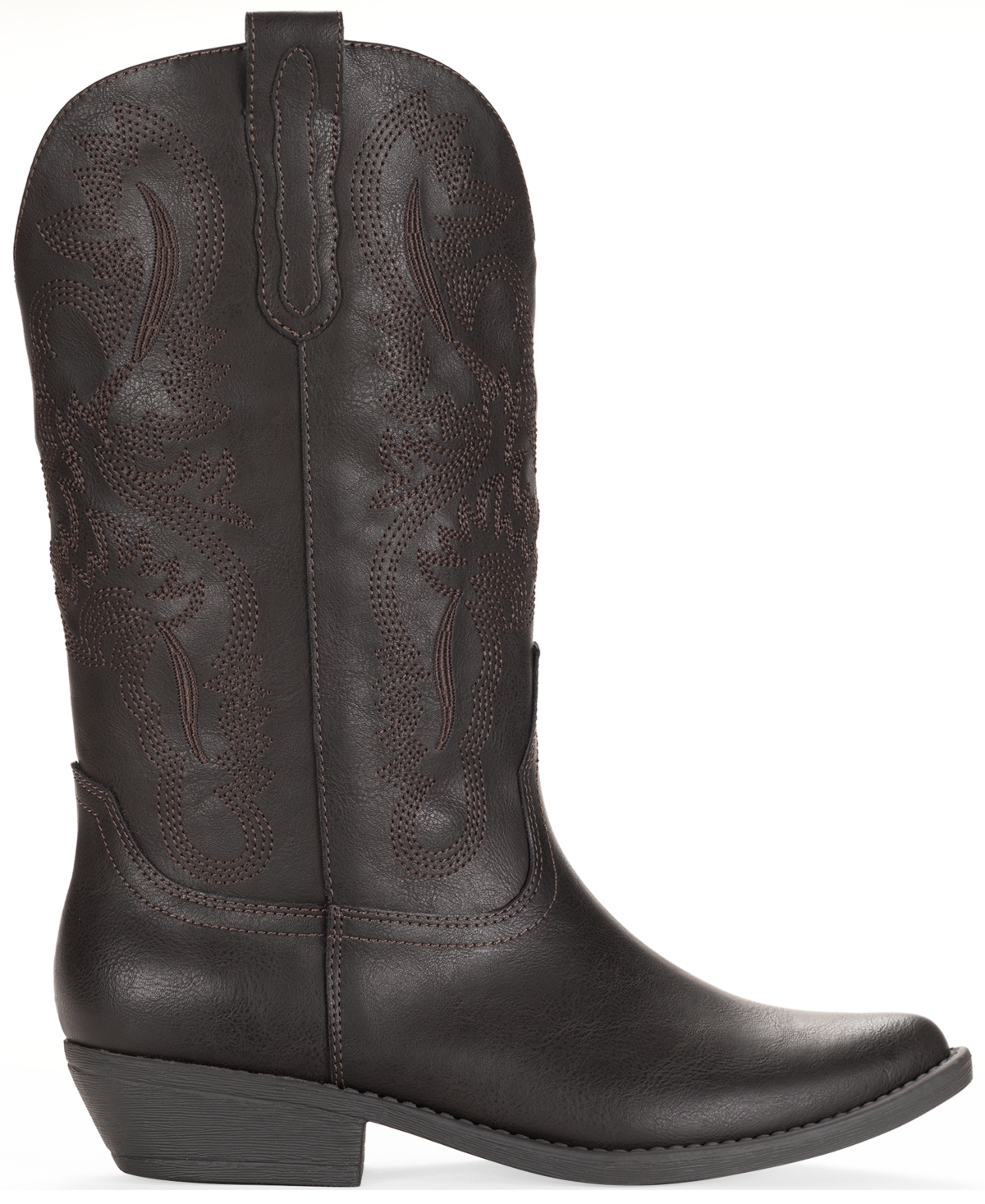 Wild Pair Women's Denise Block Heel Western Boots, Macy's Exclusive