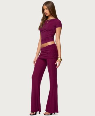 Women's Halli Fold Over Mini Skirt Pants