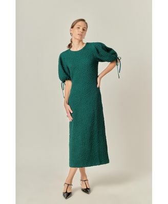 Women's Smocked Midi Dress