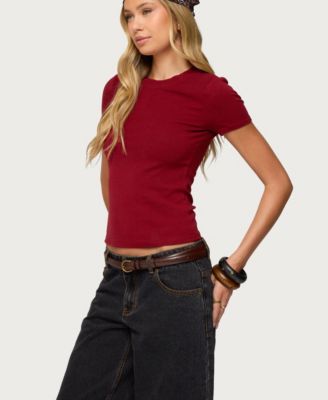Women's Daphney Ribbed T Shirt