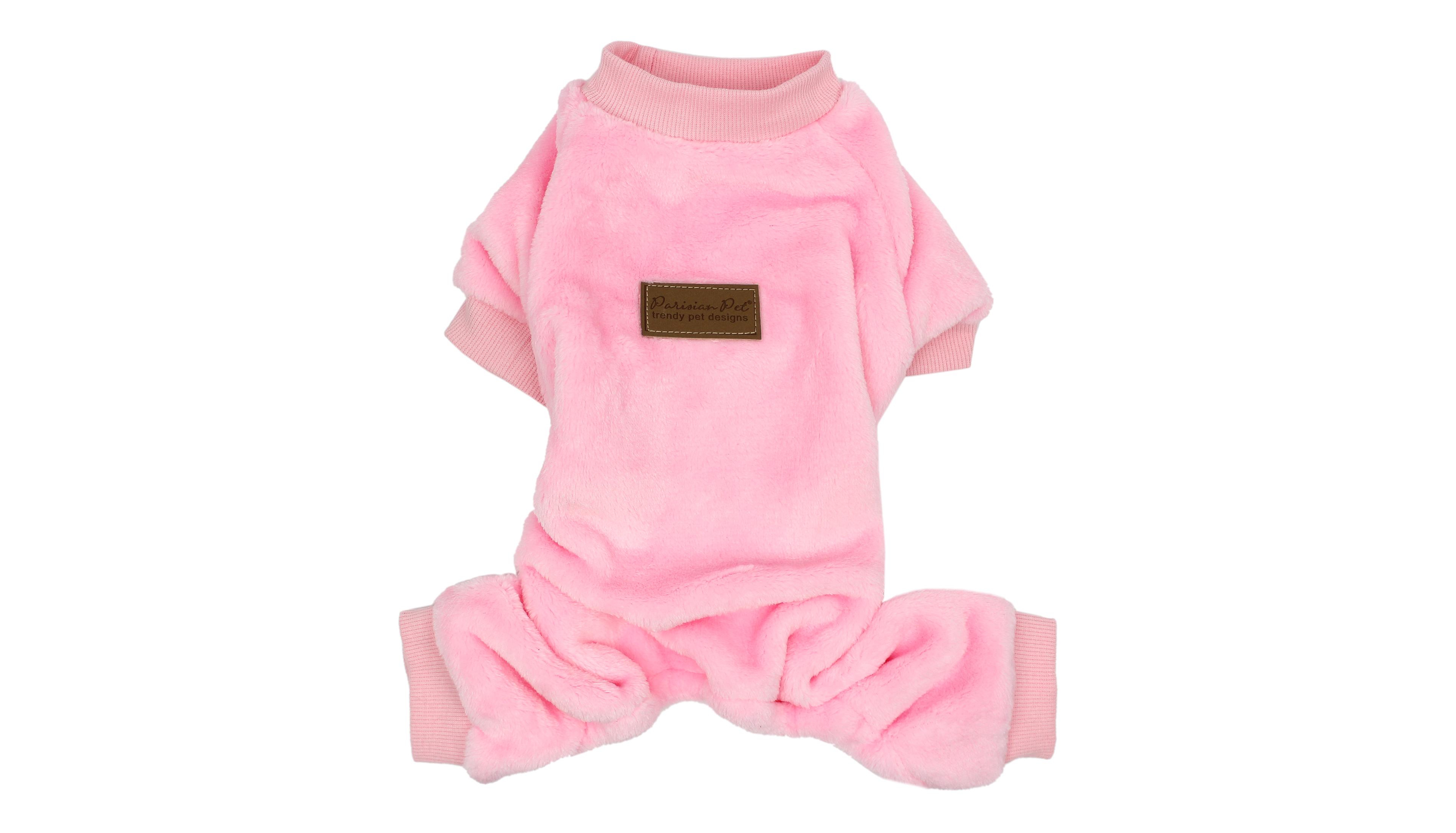 Parisian Pet Velour Pajama Blush Pink