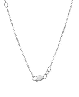 Diamond (1 ct. t.w.) Heart Pendant Necklace in 14k White Gold