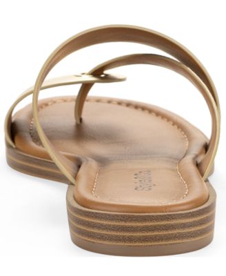 Satinne Toe-Ring Thong Casual Sandals, Created for Macy's