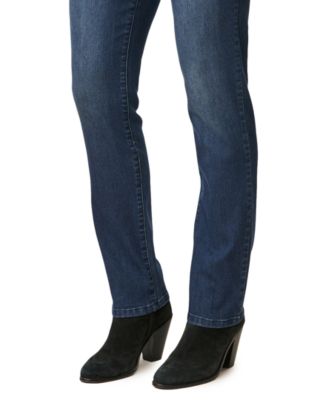 Petite AB Solution High-Rise Straight Leg Jeans