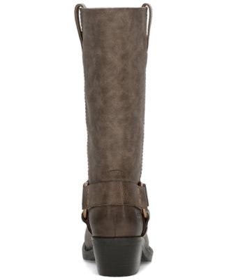 Women's Lorrie Harness Stacked Heel Boots