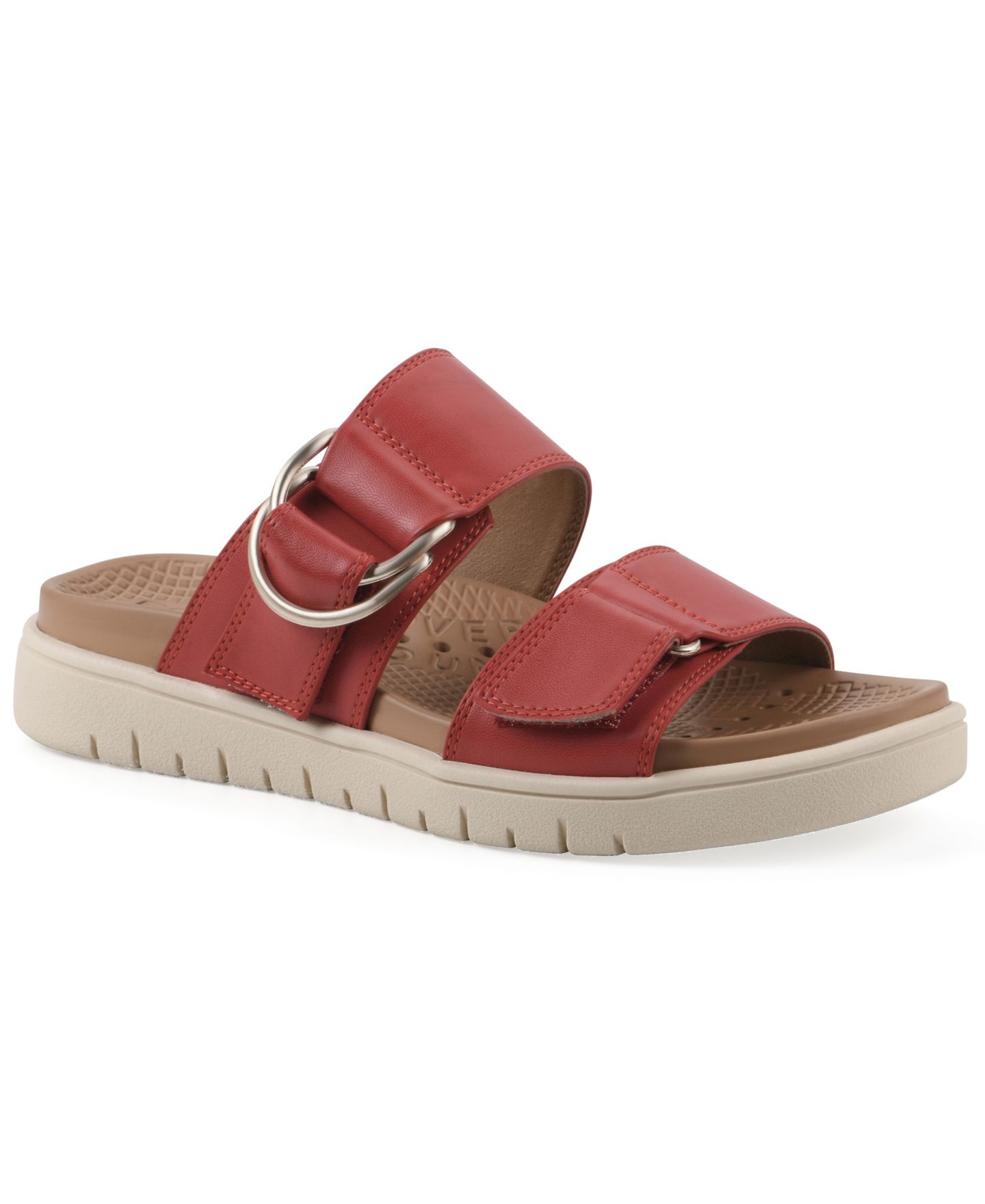 Женские сандалии White Mountain Namaste FOM Recovery Sandal, цвет: Красный — фото 1