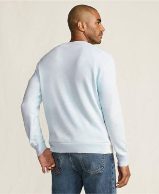 Men's Long Sleeve Fine Gauge Holiday Crew Neck Sweater