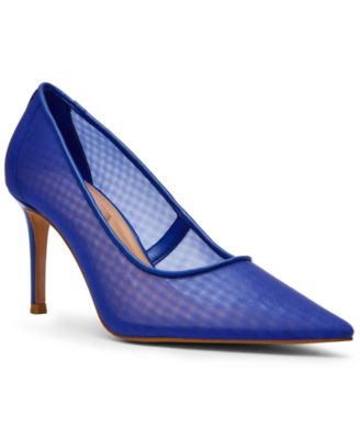 Women's Nicoletto Pointed Toe Mid-Heel Pumps