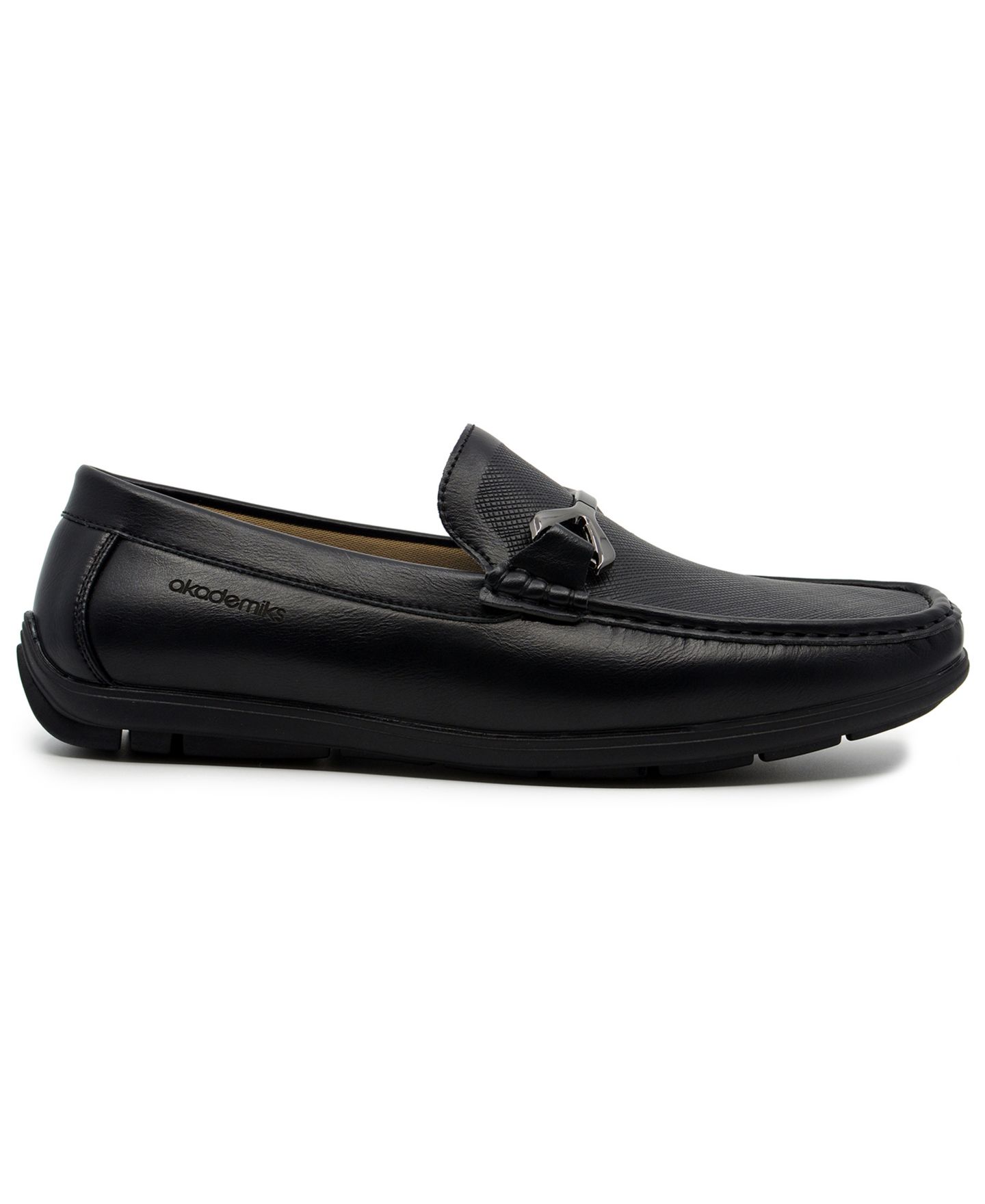Мужские туфли Akademiks Ogden Slip-On Comfort, цвет: Чёрный — фото 2