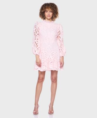 Women's Mock Neck Short Dress