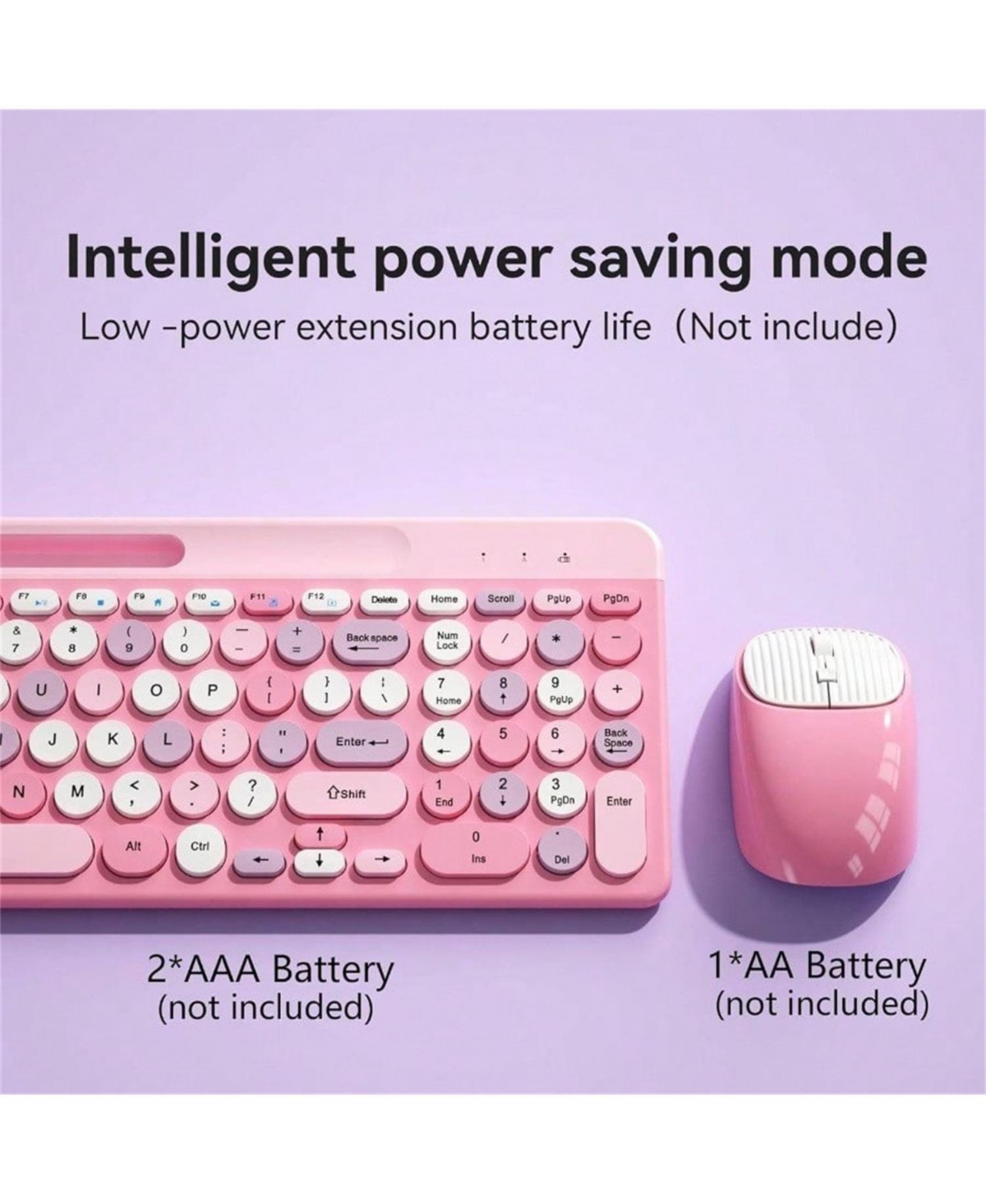 Wireless Keyboard and Mouse Combo