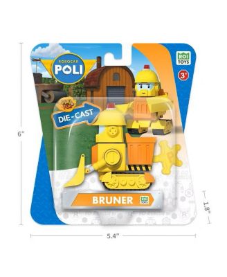 Die-Cast Bulldozer Construction Truck - Bruner | Early Educational & Role-Play Toys for Toddlers Ages 1+