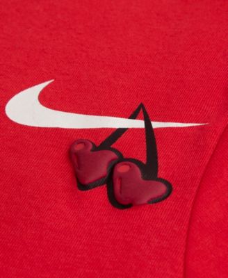 Girls' 4-6X Cherry Ringlet Graphic Crewneck T-Shirt