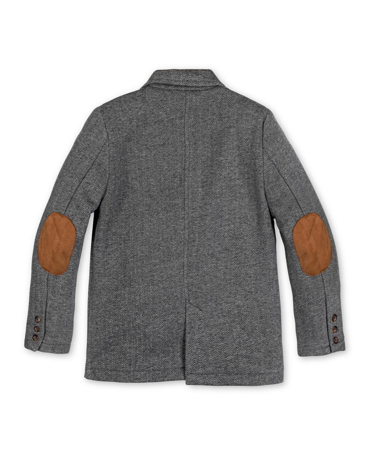 Hope & Henry Little and Big Boys' Fleece Suit Blazer Made with Organic Cotton
