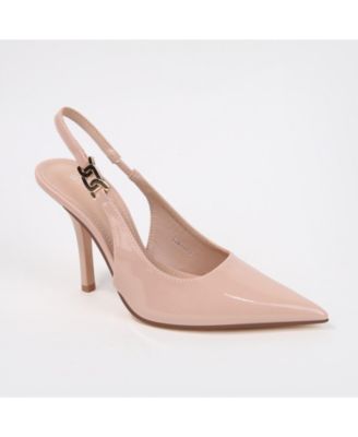 Coetta Patent Slingback Heels