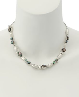 Abalone Beaded Collar Necklace