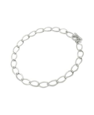 Silver Link Collar Necklace