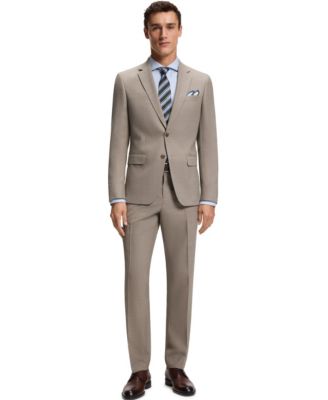 Hugo Boss - BOSS by Men's Micro-Patterned Stretch Cloth Two-Piece Slim-Fit Suit