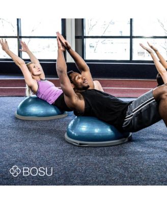 Pro Multifunctional Home Gym 26” Strength Trainer Ball Balance Board, Blue