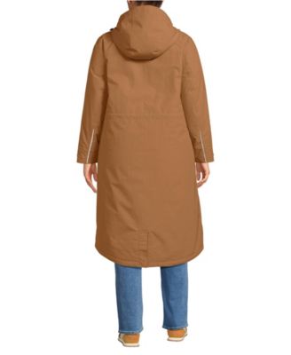 Plus Size Squall Waterproof Insulated Winter Stadium Maxi Coat