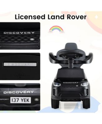 Kids Ride on Push Car with Horn & Start-up Sound Under-seat Storage Push Handle