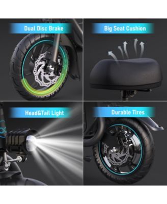 Electric Scooter for Adults, Foldable Scooter with 550W Motor 18.6 MPH 20 Mile Distance