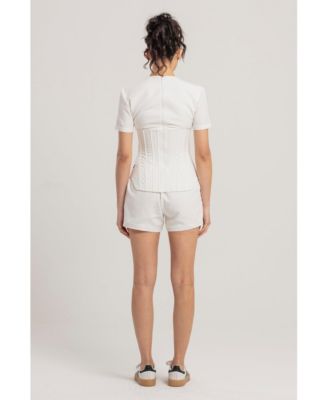 Women's Lightweight Elastic-Waist Shorts