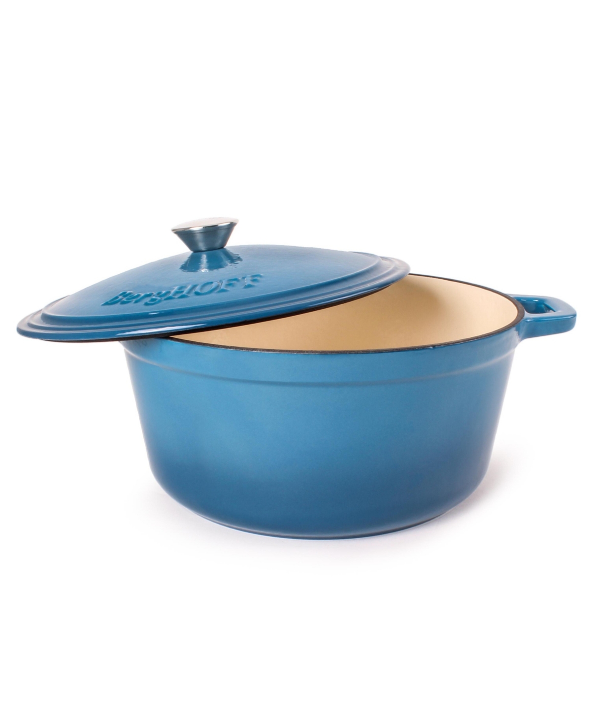 BergHoff Neo Blue 7 Qt. Cast Iron Round Casserole