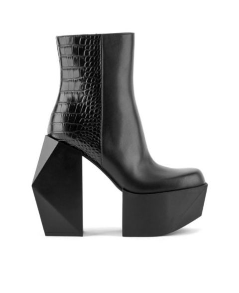 Женские ботинки United Nude Stage, цвет: Чёрный