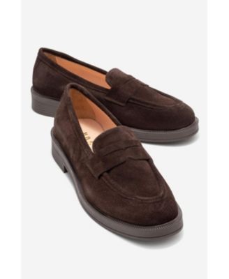 Bree Platform Penny Leather Loafer (Women)