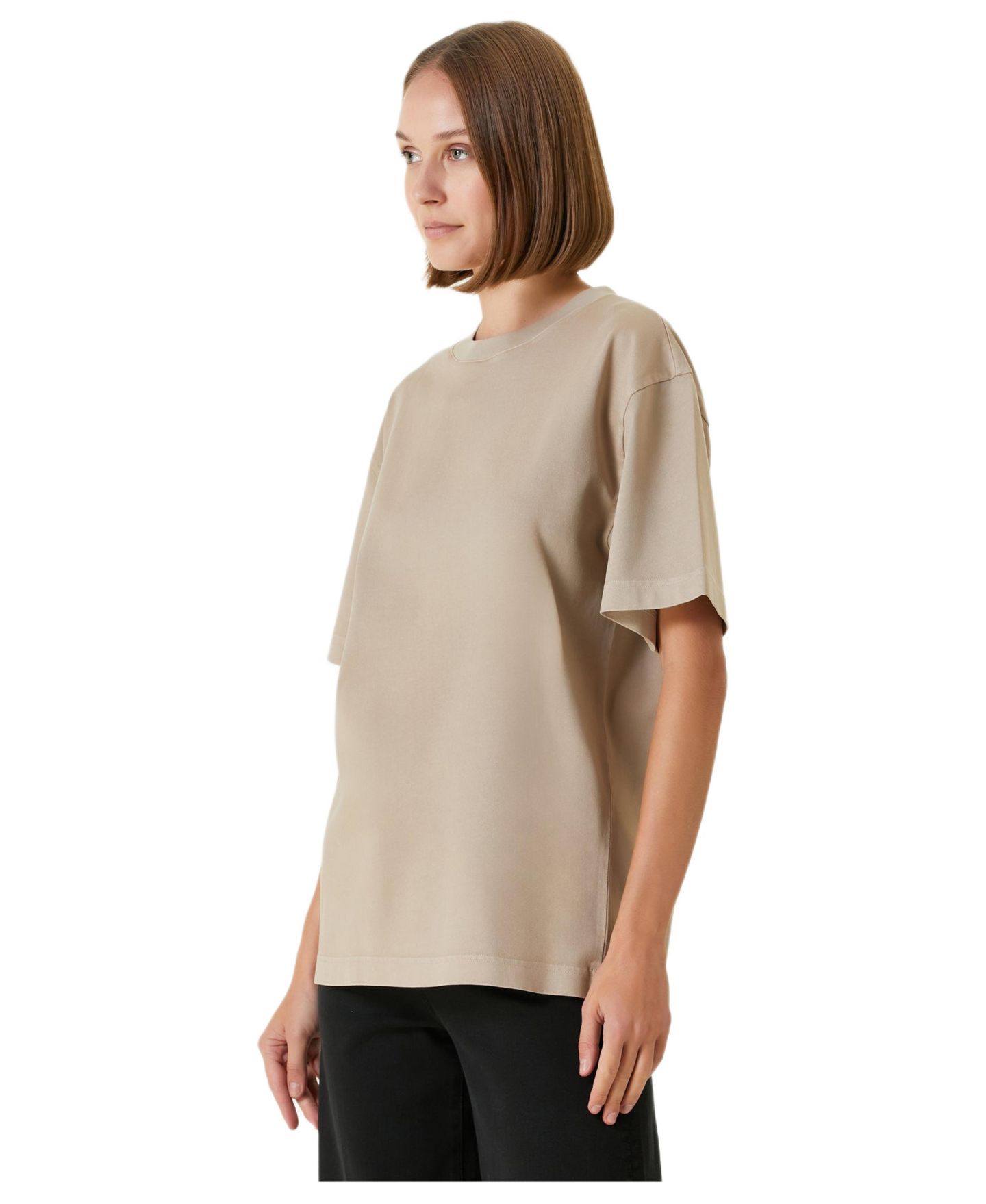 Женская футболка PCFG Pure Cotton Your Itch Printed, цвет: Бежевый — фото 7