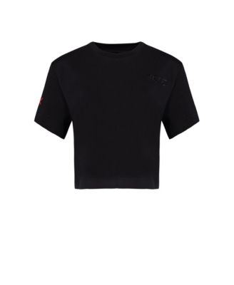 Women's Padded Shoulder Cotton T-Shirt