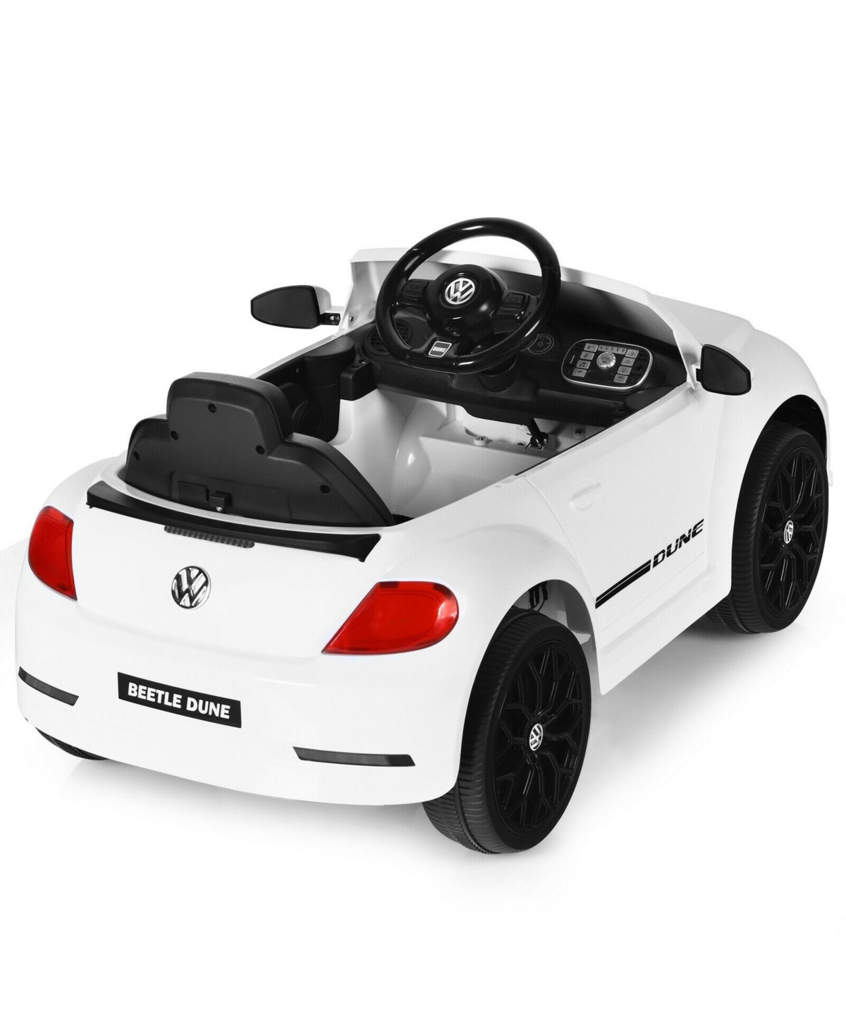 Sugift Volkswagen Beetle Kids Electric Ride On Car with Remote Control