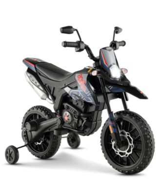 Aprilia Licensed Kids Ride On Motorcycle with 2 Training Wheels
