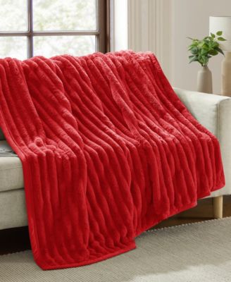 Ultra Plush Raschel Mink Blanket, Queen/King