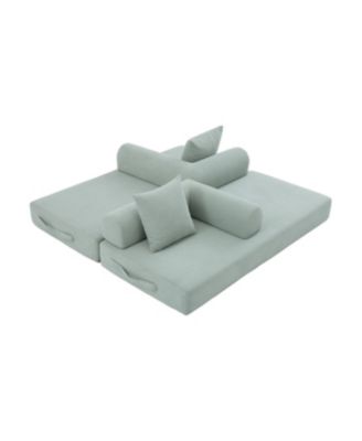 Streamdale Foldable & Compressible Sofa with Metal Frame for Small Spaces