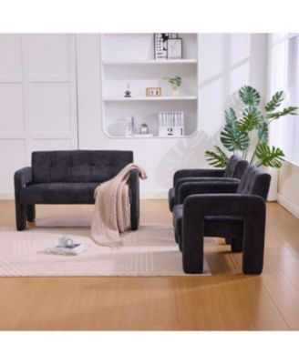 Nordic Modern Double Armchair Sofa for Living Room & Bedroom