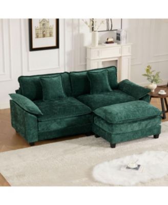 Cloud Couch: Ultimate Comfort Chenille Sofa with Ergonomic Support