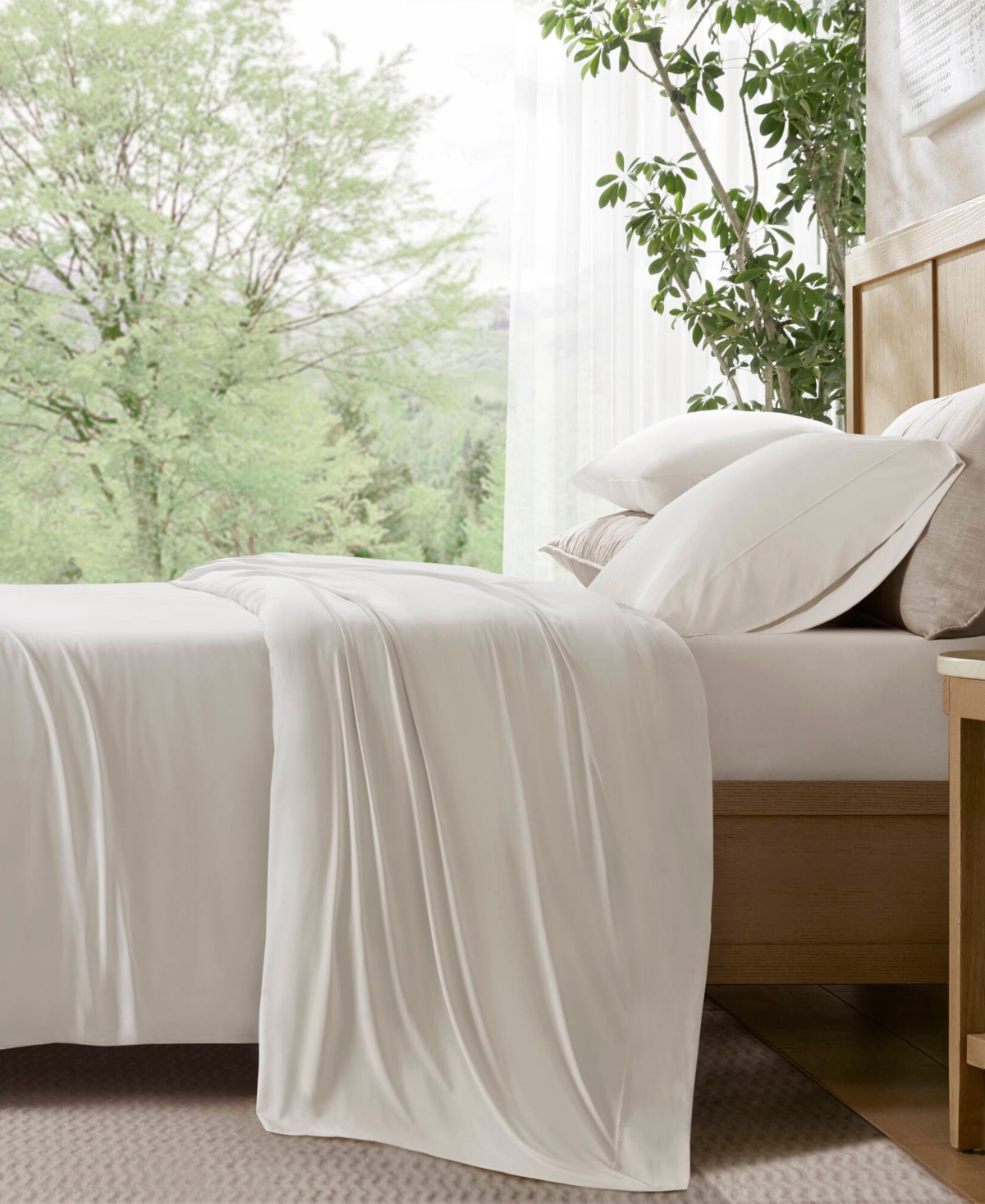 Harbor House Cooling Stretch Jersey 5-Pc. Sheet Set, Split King