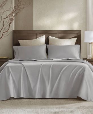 Sateen 400-Thread Count Cotton 4-Pc. Sheet Set, King