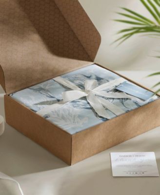 Botanical Floral 3-Pc. Duvet Cover Set, Full/Queen