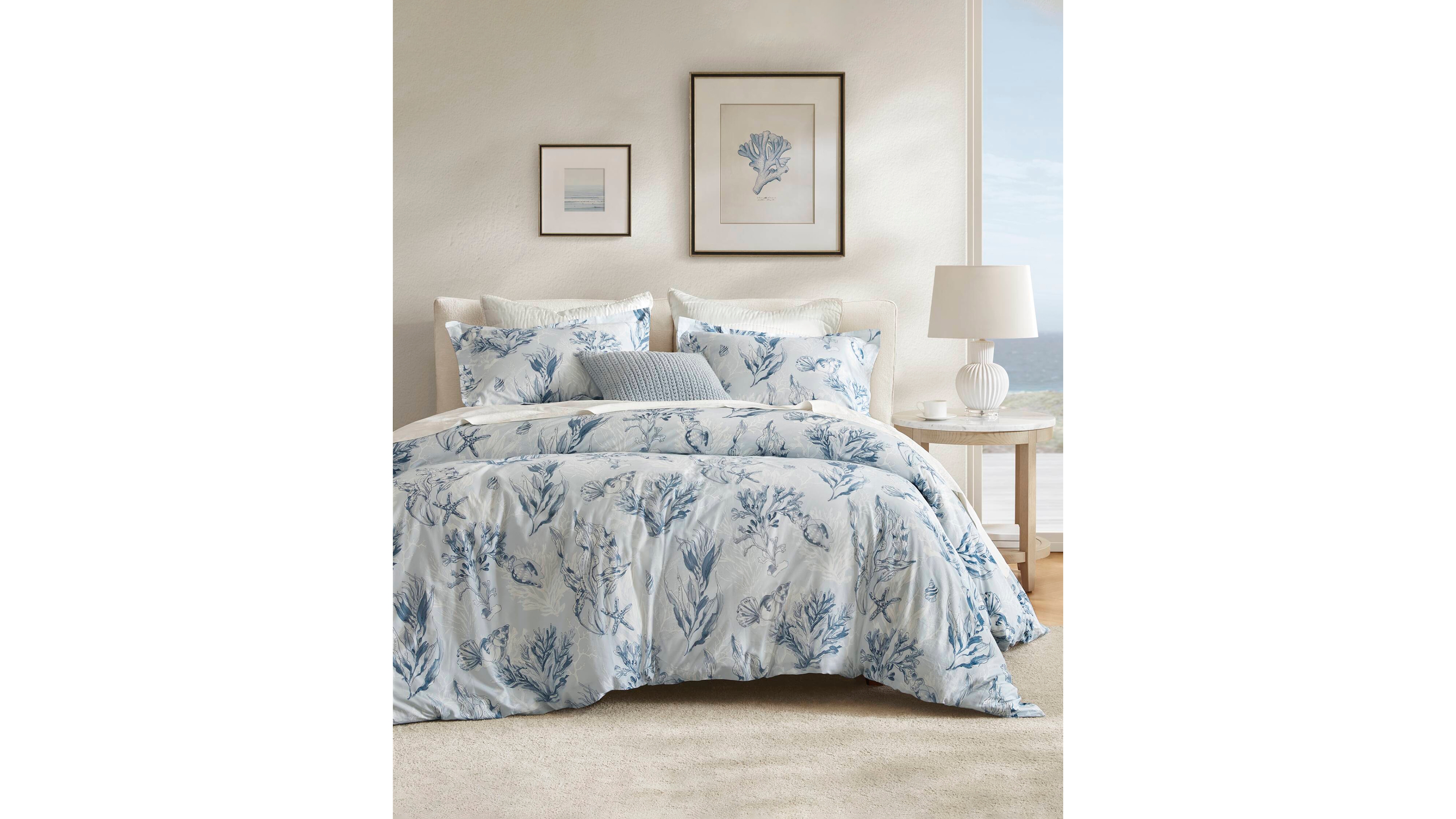 Harbor House Botanical Floral 3-Pc. Duvet Cover Set, Full/Queen