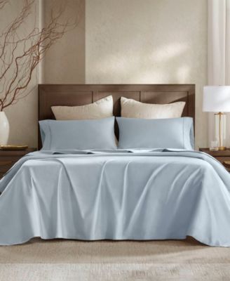 Sateen 400-Thread Count Cotton 4-Pc. Sheet Set, Queen