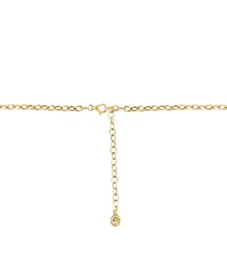 White, Black Diamond Necklace (1-5/8 ct. t.w.) in 14k Yellow Gold