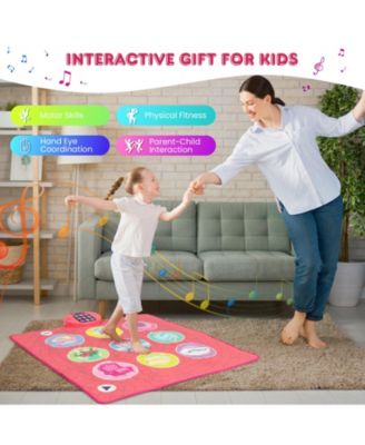 Kids Dance Mat Game Toy With Music Keyboard Sounds And Adjustable Volume