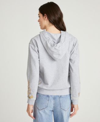 Women's Hallie Floral Fields Printed Zip Sweatshirt