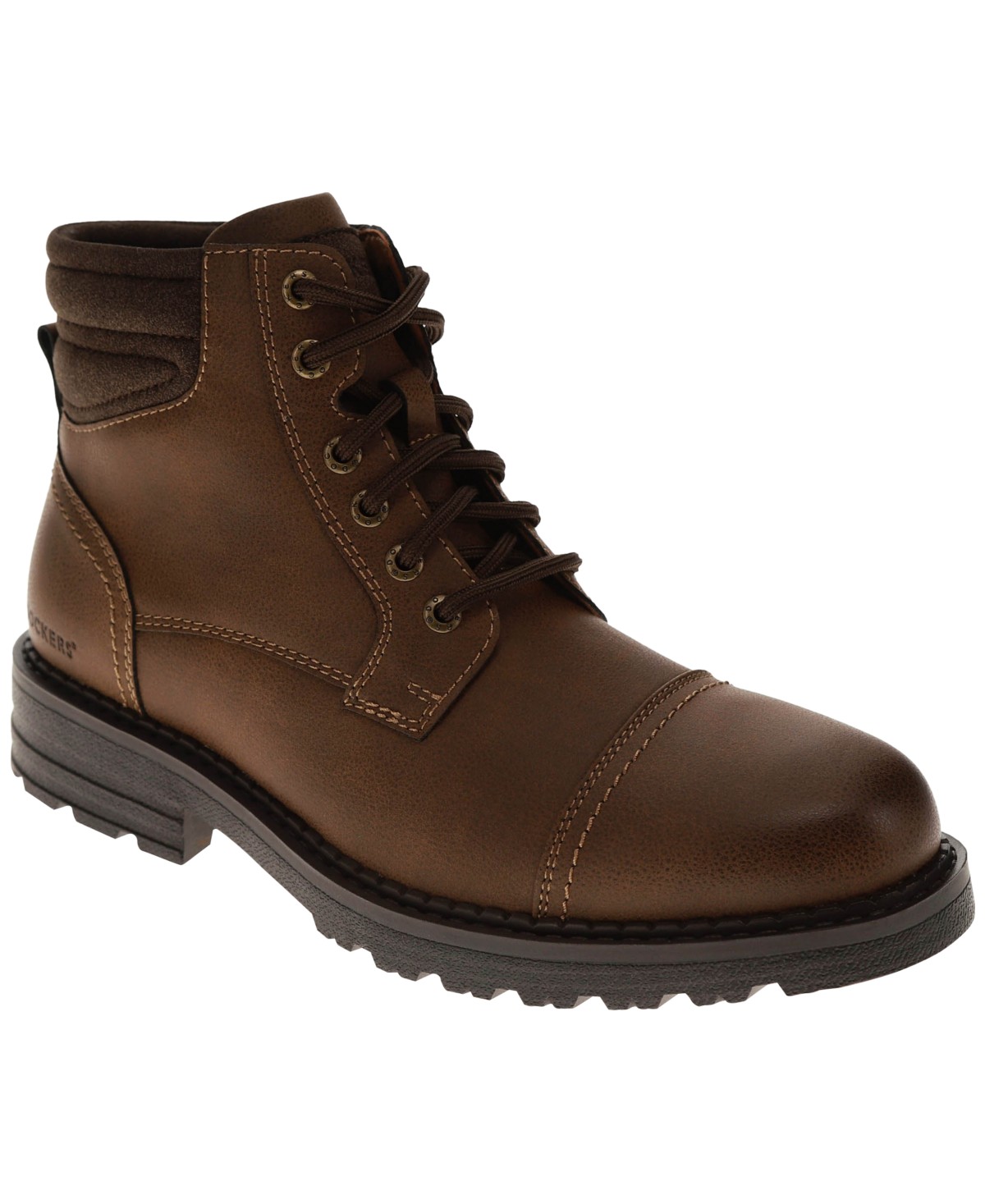 Мужские ботинки Dockers Men's Thomas Rugged Lace-Up Round-Toe Boots — фото 1
