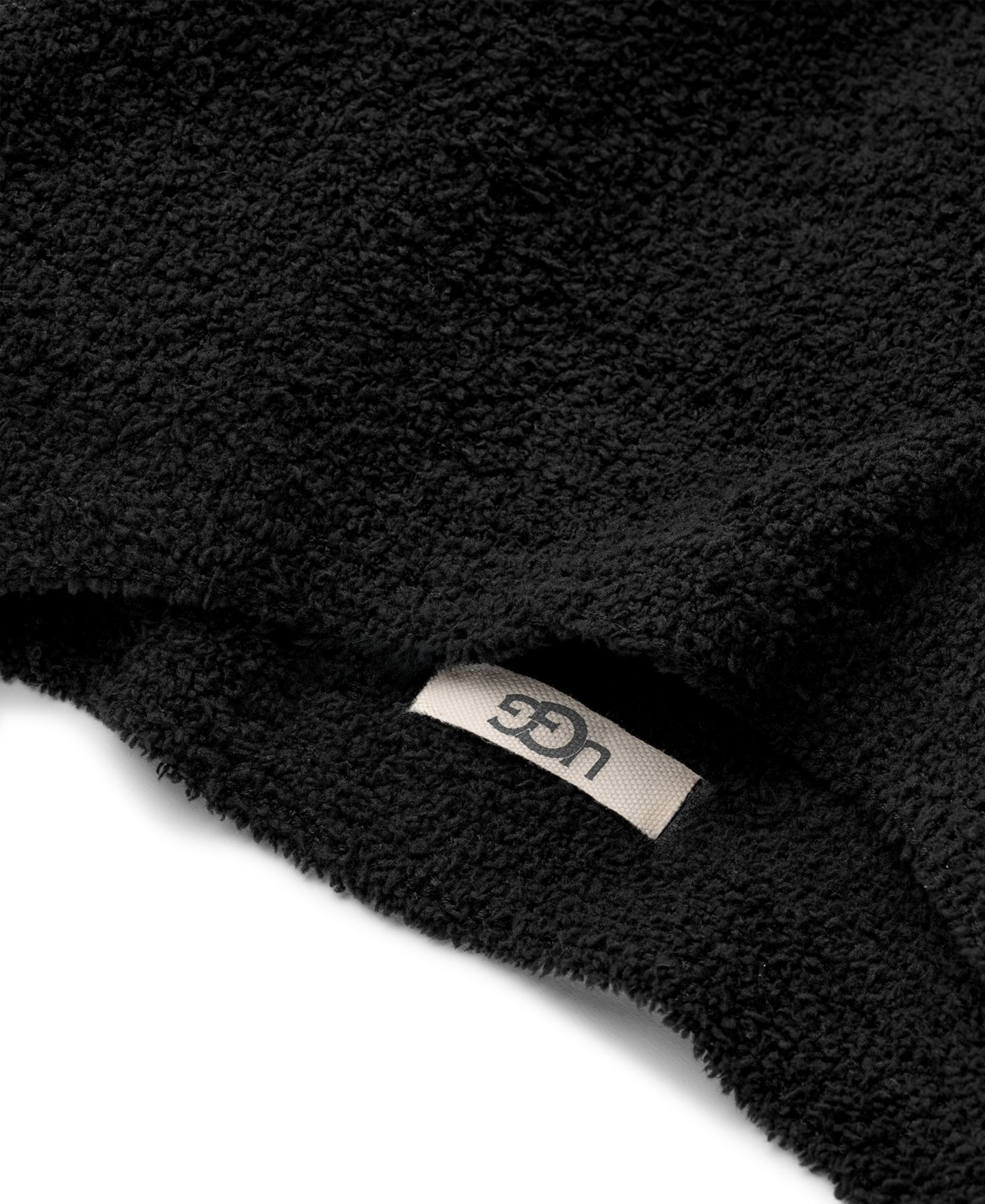 Женский топ UGG® Novalie Slouchy Boat Neck Lounge Top, цвет: Чёрный — фото 4
