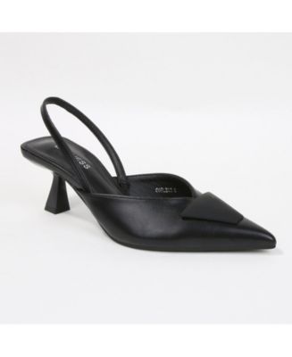 BERNESS Women's Corless Slingback Pumps - Macy's