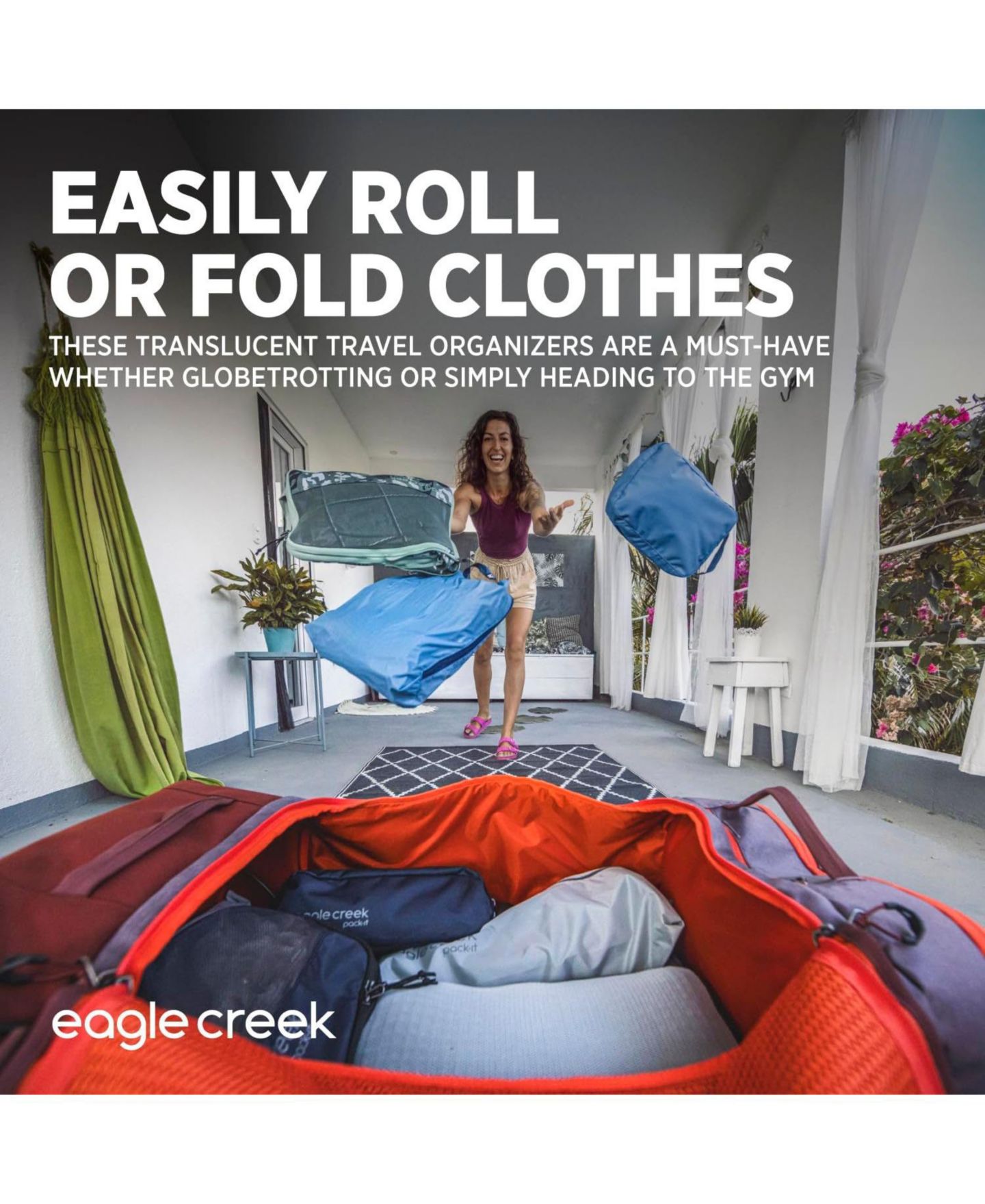Eagle Creek Pack-It Isolate Cube, цвет: Синий — фото 2